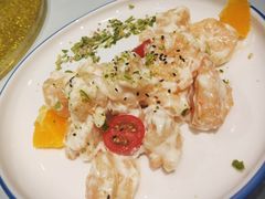 秋葵沙律虾-鸿星花园酒家(银亿家园店)