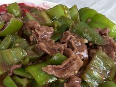 青椒炒牛肉-众味海鲜大排档·活海鲜·潮汕味(南澳店)