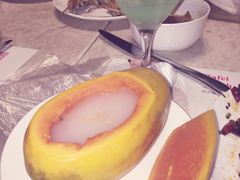 木瓜炖雪蛤-芭菲盛宴·环球美食(解放碑英利国际店)