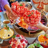 佛山也有火锅配甜品冰沙啦🍨