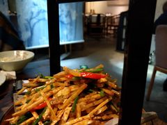 瓦片香酥芋丝-铁道茶苑.色稷餐厅(莲花南路店)