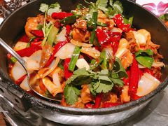 干锅辣子鸡-上海金陵紫金山大酒店·汇海餐厅