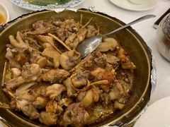 五指毛铜盘焗泉水鸡-围龙屋客家食府(福田店)
