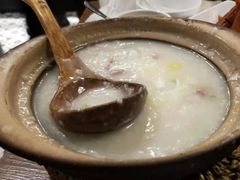 窝蛋牛肉粥-南拳十三姨·潮汕砂锅粥(世纪金源店)