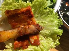 刀鞘五花肉-姜虎东白丁烤肉(恒隆广场店)