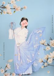 -后宫·古装汉服京剧儿童亲子全家福摄影