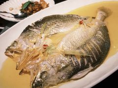 鸡汁抱腌黄鱼-杭州西子湖四季酒店·金沙厅