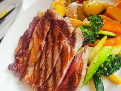 澳洲安格斯眼肉250g-普兰达德国餐厅·德式脆皮烤猪肘·自酿啤酒(观唐店)