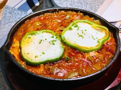 Shakshuka&nbsp;Eggs&nbsp;铁板沙苏卡鸡蛋-La Medina餐厅(亮马河南路店)