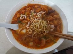 肉丝皮肚面-老太皮肚面