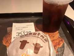 双层黑椒牛肉堡-麦当劳(凯德广场店)