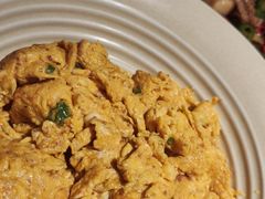 蜢子虾酱炒土鸡蛋-KŌNG胶东小馆(华熙店)