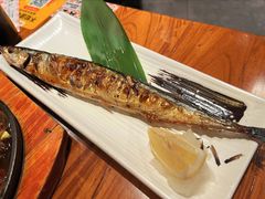 烤秋刀鱼-玄白·炭烤活鳗(上海首店)