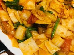 炒面片-巴依老爷新疆美食(常营店)