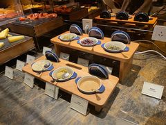 自助取餐区-君悦大酒店行政酒廊