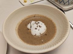 奶油蘑菇汤-Circle圆·花园西餐厅
