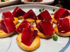 玫瑰鹅肝配上海葱油饼-上海人家花樣年华(中山公园店)