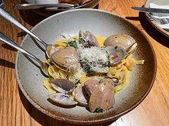 意大利手工宽面配新西兰刀贝-La Strada(安福路店)