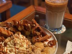 香蕉脆果仁华夫饼-西关84·History·Art·Cafe
