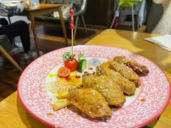 香烤翅中-LUCCA卢卡西班牙海鲜饭(远洋广场店)