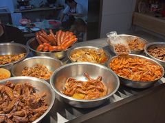 自助取餐区-蓝精灵饺子店