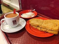咖椰牛油吐司套餐-亚坤(美芝路店)