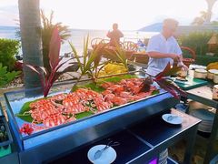 自助取餐区-海角轩·三亚文华东方酒店