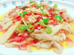 擂辣椒老姜炒啤酒鸡-田园趣赶集湘潭菜(袁家岭店)