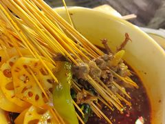 -拈签一笑黄牛肉辣卤串串