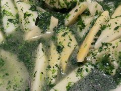 鲜笋山药炒荠菜-鼎泰丰(德基广场店)