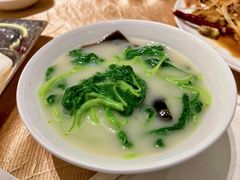 鱼骨汤煮时令蔬菜-北京泰富酒店-柏景轩中餐厅