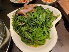 马拉盏炒通菜-大头虾越式风味餐厅(光明广场店)