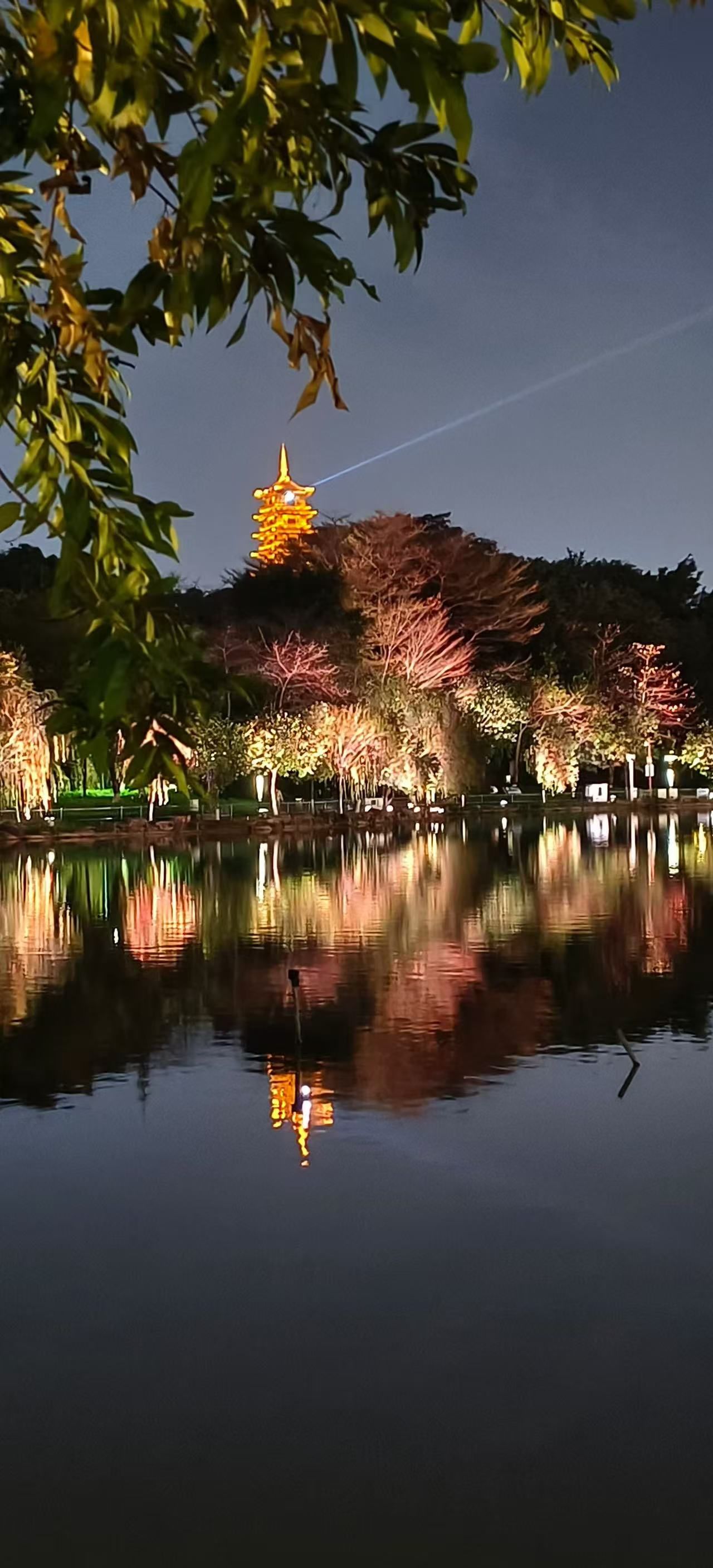 千灯湖公园夜景