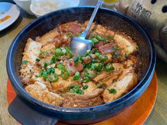 石锅脆皮豆腐-炊烟小炒黄牛肉(中心印象城店)