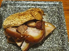 -老天桥酱肉烧饼夹肘子(天桥店)