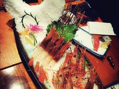 甜虾刺身拼盘-千代武日本料理(爱建店)
