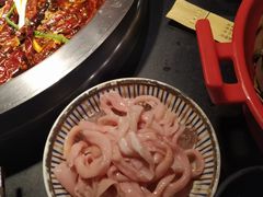 招牌生扣鲜鸭肠-王婆乔鲜鱼自助火锅(蜀汉路店)