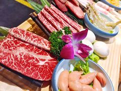 -明洞阿姨·韩式酱蟹烤肉·创意料理(三元桥店)