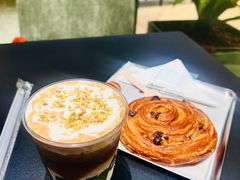 坚果芝士拿铁(热)-Ann COFFEE(来福士店)