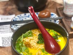 蟹黄油野生笋衣捞面-和府捞面(东直门银座店)