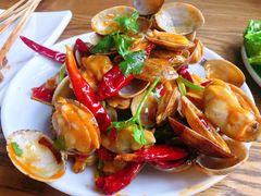 -潮庭·大连海鲜·炭火烧烤·扇贝王(大连店)