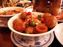辣卤鹌鹑蛋-炉小二铜锅牛蛙•川湘菜(三里屯店)