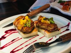 鹅肝芒果握饭-山葵家·创意料理(临平银泰城店)