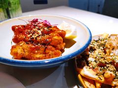鲜茄茸大虾配马斯卡朋意大利面-BE BRIGHT KITCHEN(正佳广场店)
