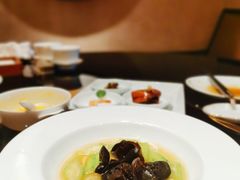 鸡汤木耳煮胜瓜-上海苏宁宝丽嘉酒店·嘉府壹号中餐厅