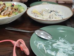 奶油蘑菇意面-WOKKA by艮上(中海环宇荟店)