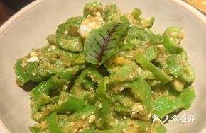 Salted Egg Yolk Stir-fried Peppers