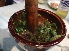 擂辣椒皮蛋-昱龙大盆牛蛙馆(三兴街总店)