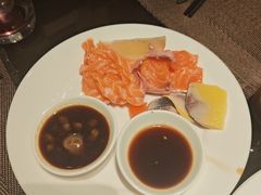 -大中华希尔顿酒店-念自助餐·海南美食·三文鱼