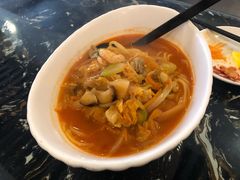海鲜辣汤面-桃园中华料理炸酱面(燕儿岛路店)